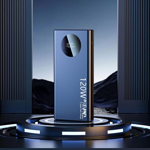 Cargador portátil de 120 W para viajes, multifuncional, de carga rápida para teléfonos y tabletas. - Imagen 8