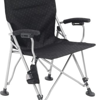 Outwell Campo - Silla de Camping (61 x 61 x 89 cm), Color Negro