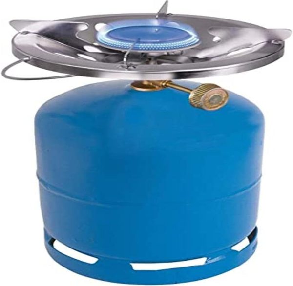 Rothenberger Estufa de camping / cocina de Butano Super Ego 1864 ° C3308, azul