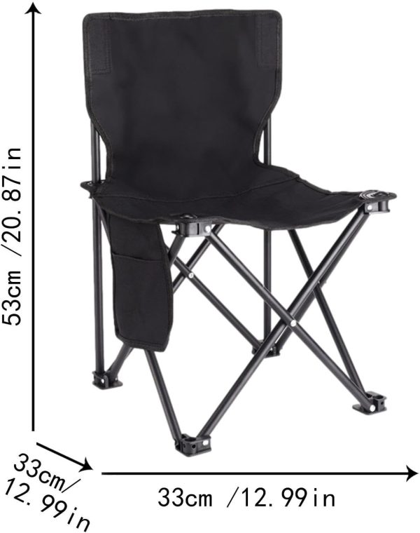 Silla de campo plegable – Camping Pieging Oxford Club Chair, 200 kg de sillas de carga, salpicaduras, asociaciones de ex alumnos, camping, barbacoa, viajes para viajes - Imagen 3