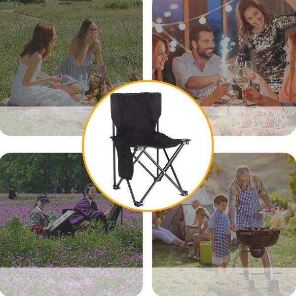Silla de campo plegable – Camping Pieging Oxford Club Chair, 200 kg de sillas de carga, salpicaduras, asociaciones de ex alumnos, camping, barbacoa, viajes para viajes - Imagen 4