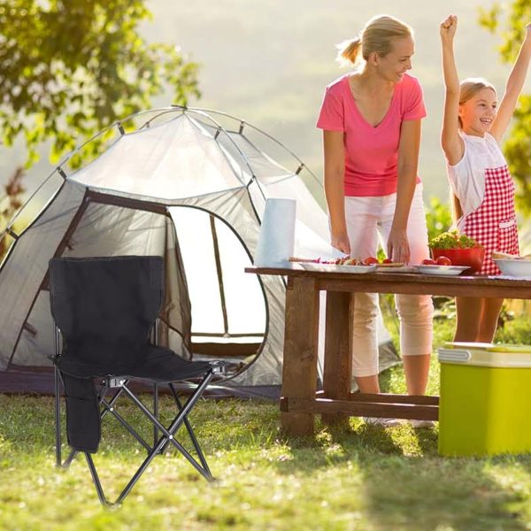 Silla de campo plegable – Camping Pieging Oxford Club Chair, 200 kg de sillas de carga, salpicaduras, asociaciones de ex alumnos, camping, barbacoa, viajes para viajes - Imagen 5